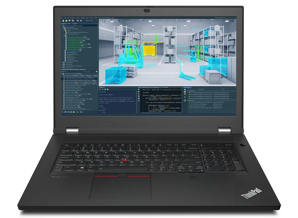 Lenovo Lenovo ThinkPad P17 Gen 2 laptop i7-11800H 16GB 512GB RTX A2000 17.3" FHD — product photo