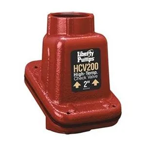 Liberty Liberty HCV150 1-1/2" FNPT Cast Iron Swing Check Valve 200°F 125 psi — product photo