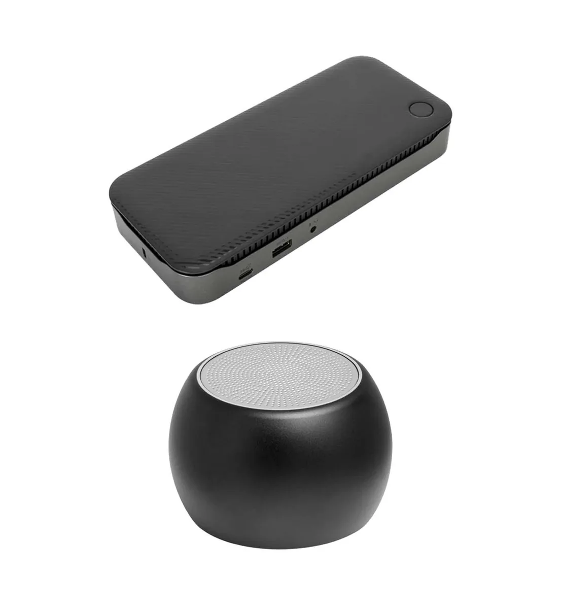 Targus Targus USB-C Universal/Hybrid Quad 4K 100W Dock with Bluetooth Boost U Speaker — product photo