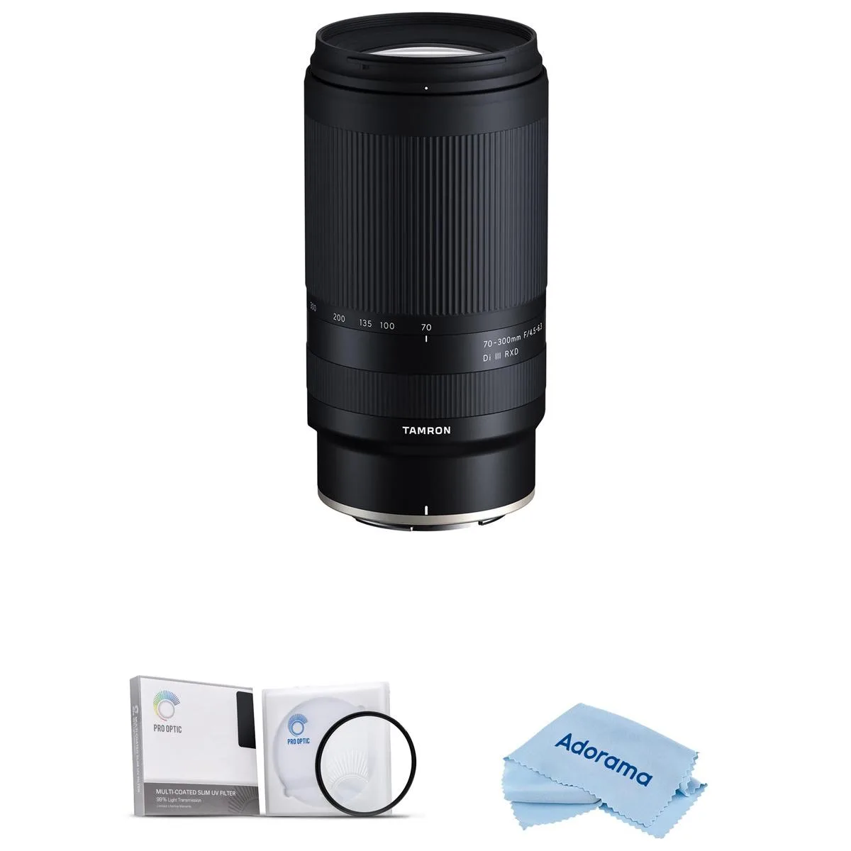 Tamron Tamron 70-300mm f/4.5-6.3 Di III RXD Nikon Z Lens + 67mm UV Filter — product photo