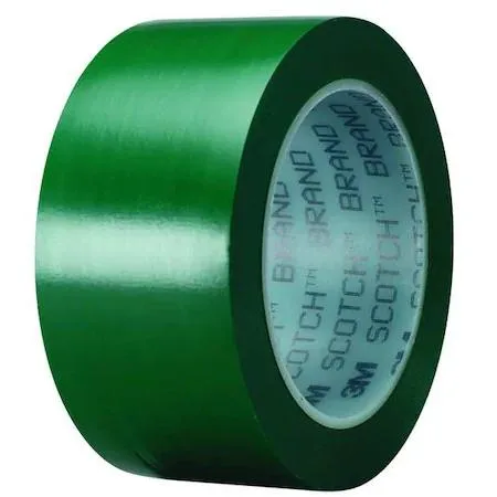 Scotch Scotch 471 Vinyl Floor Marking Tape Green 2 in 108 ft 5.2 mil — product photo
