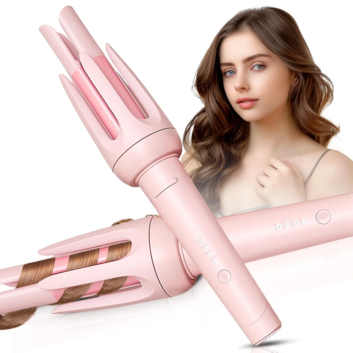  BILITOK Pink Classic Pink Hair Curler 1.2 Inch — product photo