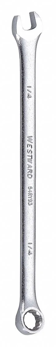 Small satin combination wrench with offset head