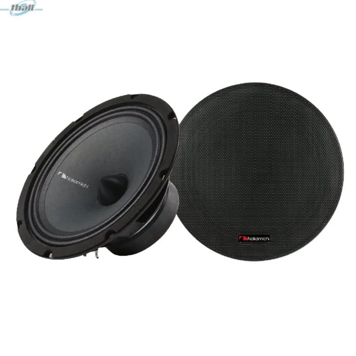 NAKAMICHI NAKAMICHI NSM8517 8 in. 400 W Mid-Range Car Speaker System — product photo