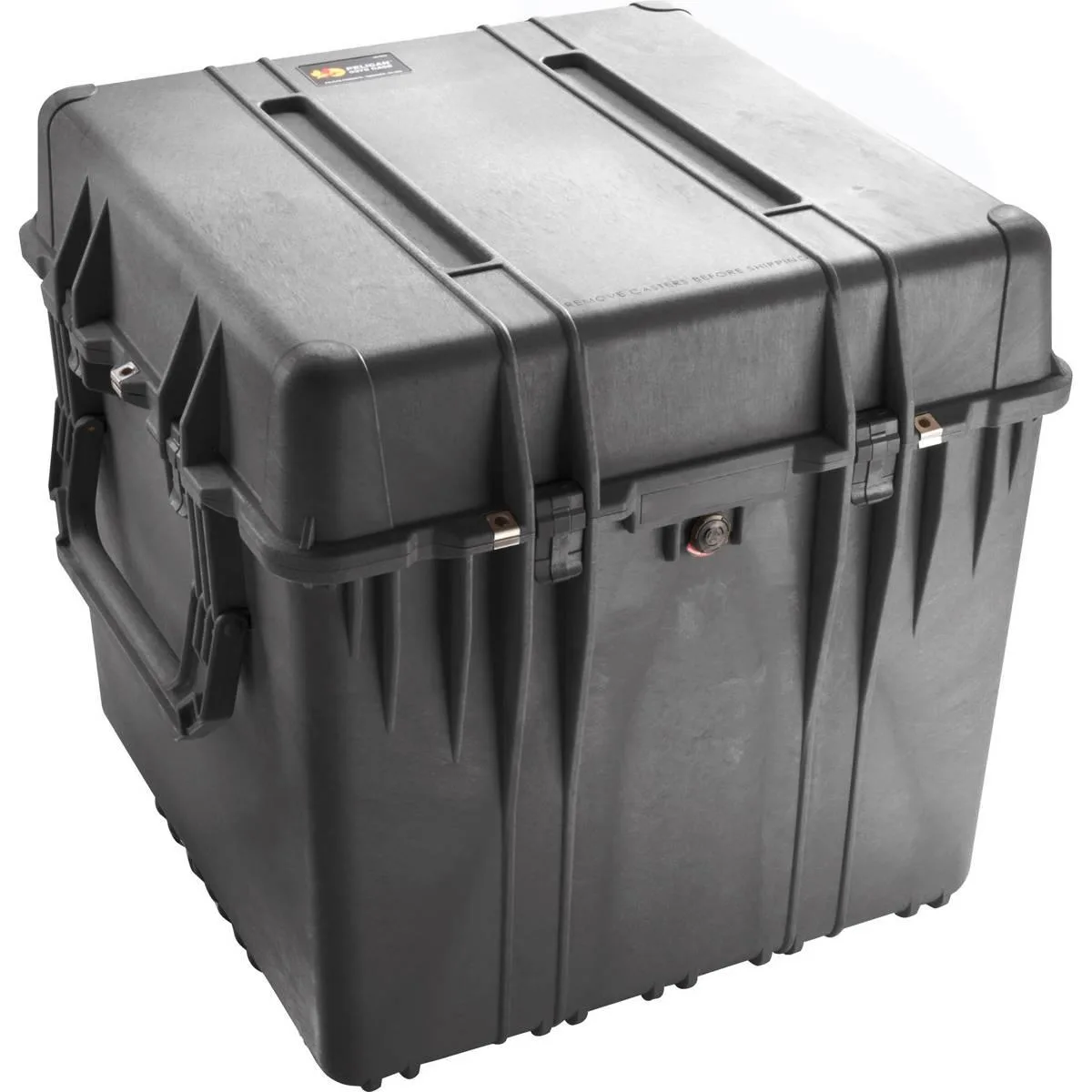 Pelican Products, Inc. Pelican 0370 24" Cube Watertight Camera Case with Wheels No Foam Black — product photo