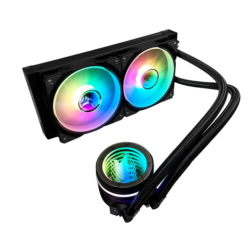 KINGSMAN GAMING KINGSMAN GAMING KA-R240 ARGB 240mm liquid cooler Black — product photo