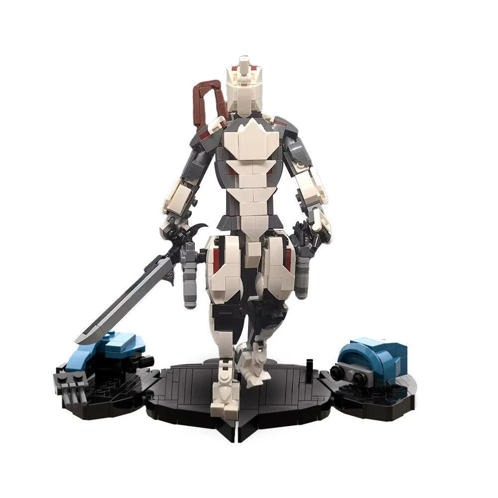 ZITIANYOUBUILD ZITIANYOUBUILD MOC-117327 Warframe Battle Robot Mecha 555 Pieces Educational — product photo