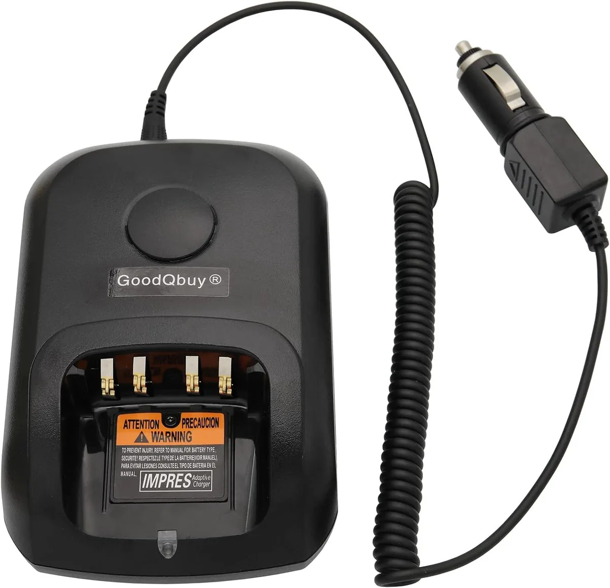 usbroway usbroway 12V/24V Battery Charging Dock for Motorola XPR7550 Radios — product photo