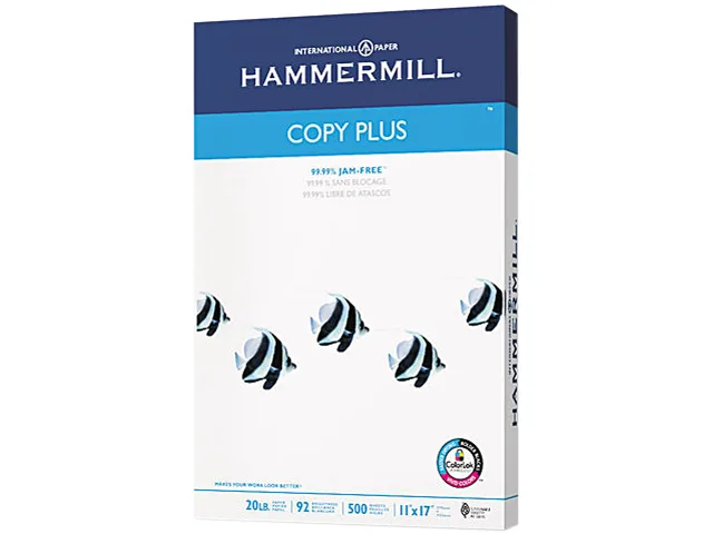 Hammermill Hammermill 105023 Paper 11 x 17 20lb 92 Brightness 500 Sheets — vörumynd