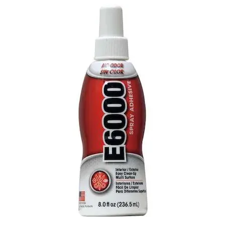 Off-white E6000 spray adhesive bottle 8 fl oz