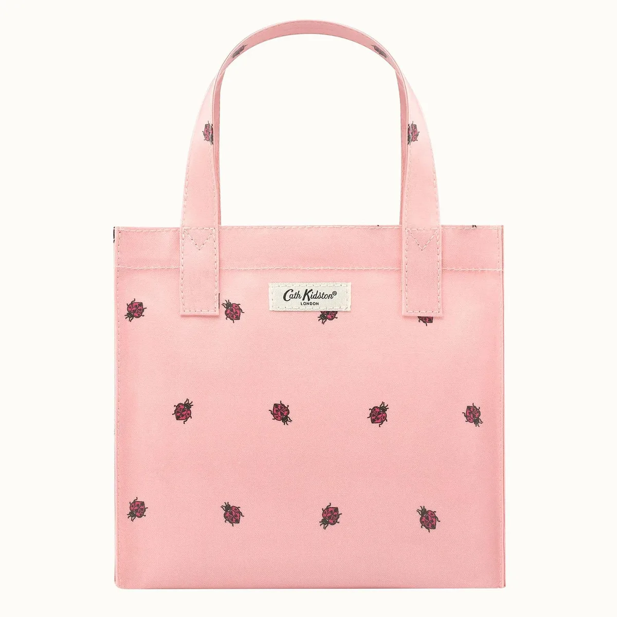 Cath Kidston Cath Kidston Small Bookbag Ladybird Pink Oilcloth 21.5 x 20 x 9 cm — product photo