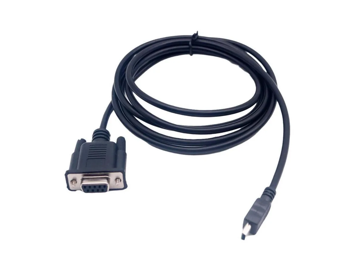 BUCIER BUCIER Mini USB 2.0 Male to RS232 DB9 Female Adapter Cable 1.8 m — product photo