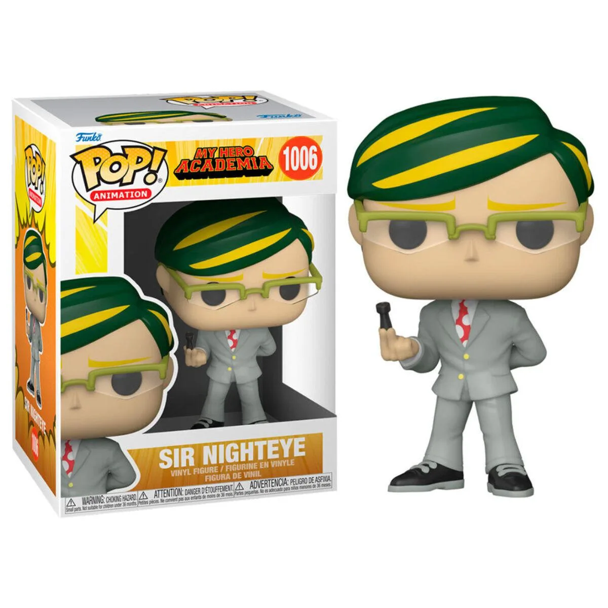 Funko Funko A1006 My Hero Academia Sir Nighteye Pop! action figure — product photo
