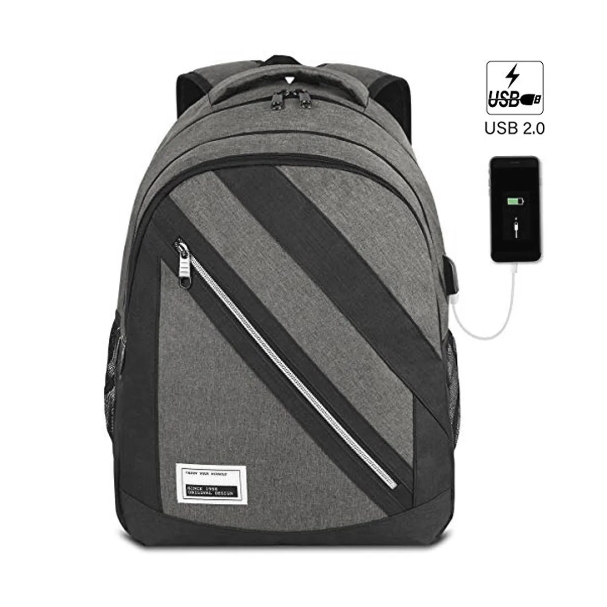 Altatac Altatac Yamtion-B15-Gray 35L 15.6" Laptop Backpack — product photo