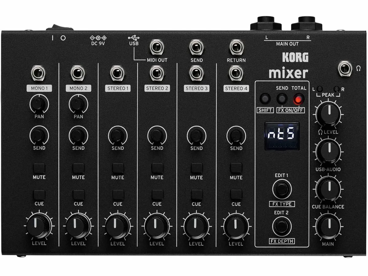 LORDWORLD LORDWORLD NTS-4 6-Channel Analog Performance Mixer Kit with Built-In Effects — product photo