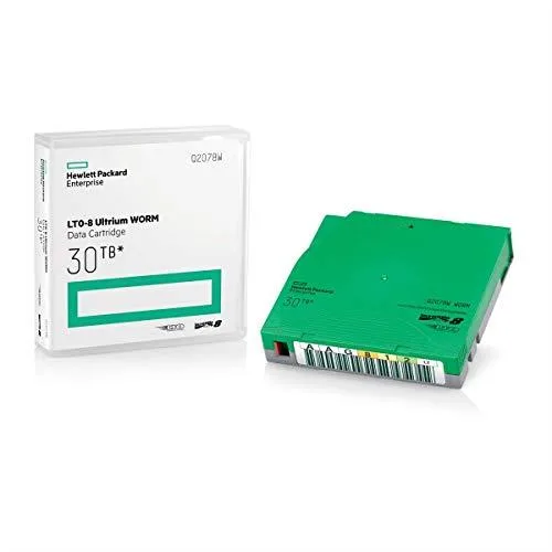 HPE HPE Q2078AN LTO-8 Ultrium 30TB RW 20-pack accessory — product photo