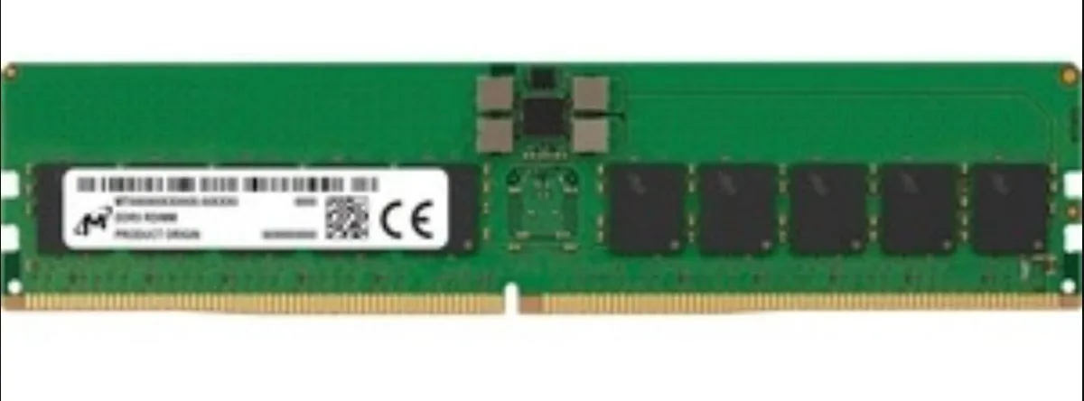 Micron Micron MTC20F1045S1RC48BA2R 32GB DDR5 4800 CL40 ECC Registered server RAM — product photo