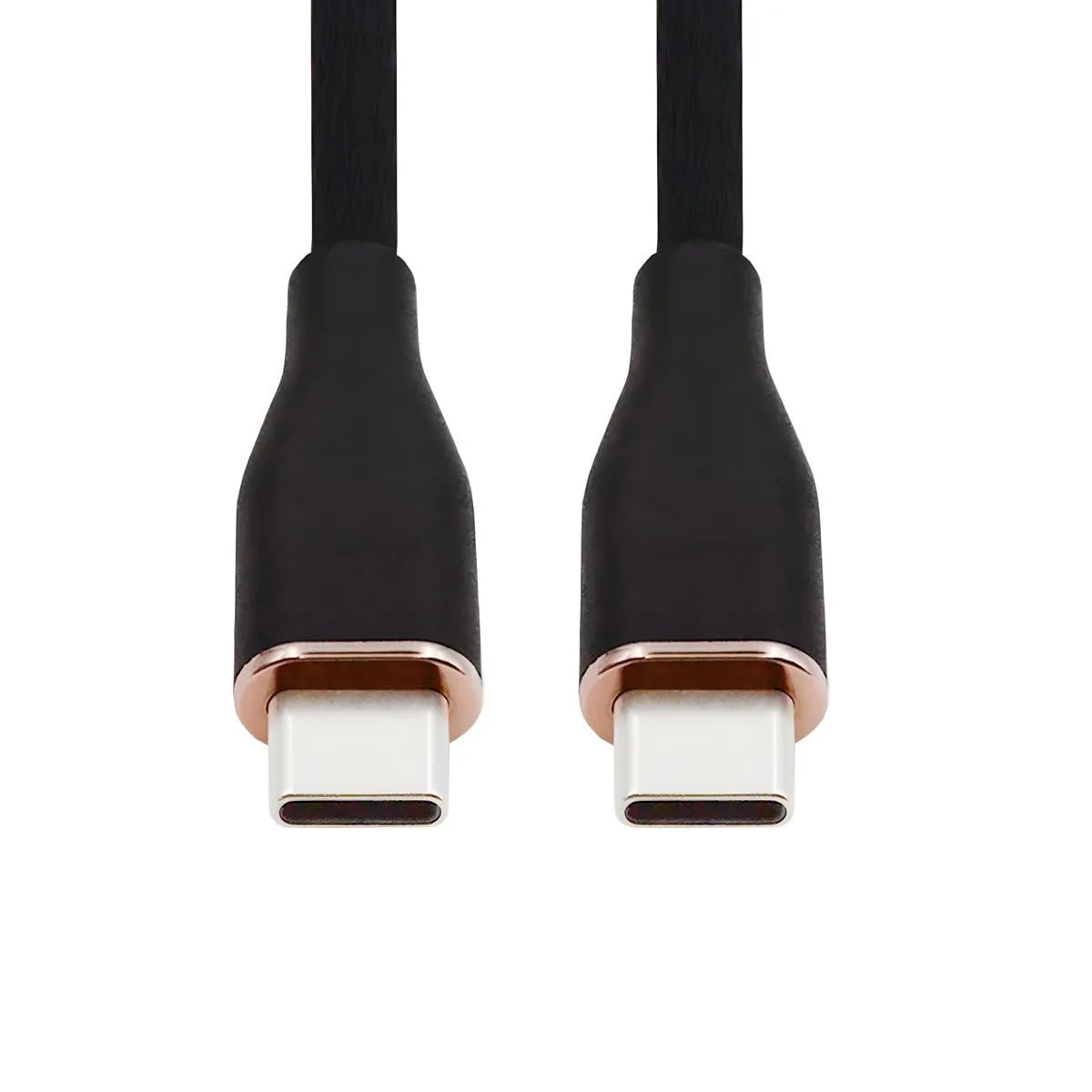 Fervit Fervit USB-C 2.0 cable 480Mbps 65W 25000 flex black 2m — product photo