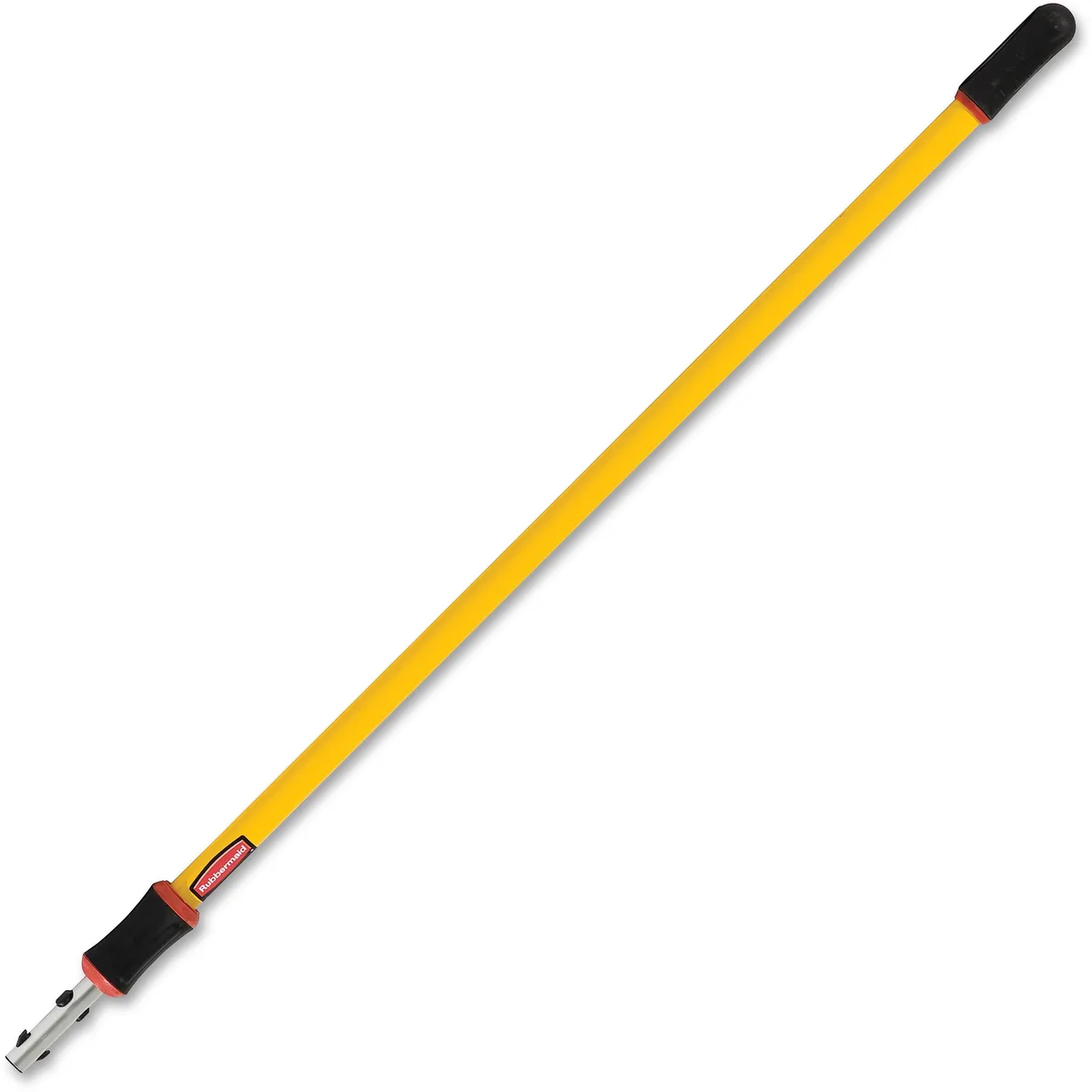 Rubbermaid Commercial Rubbermaid Commercial HYGEN Extension Pole 4'-8' 1.4" Aluminum cleaning — product photo