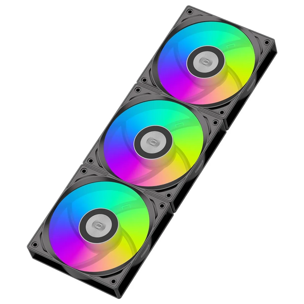 PCCOOLER PCCOOLER F3 S120 ARGB 120mm Case Fan 3-Pack Black — product photo