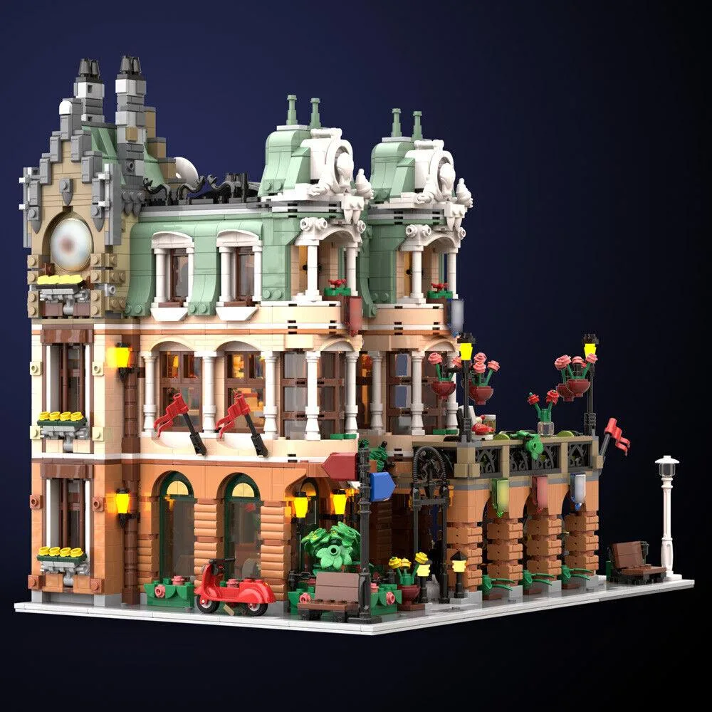 ZITIANYOUBUILD ZITIANYOUBUILD MOC-111728 Garden Palace Restaurant 4552 Parts — product photo