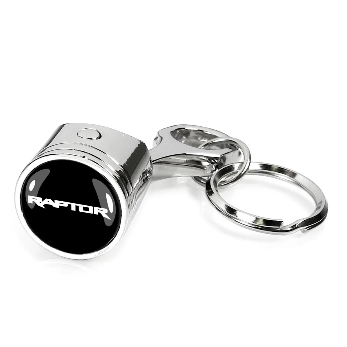 iPick Image, LLC iPick Image, LLC Ford F-150 Raptor Chrome Piston Rod Key Chain — product photo