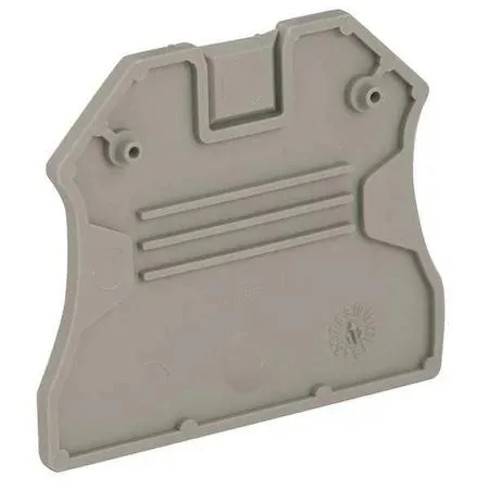 Schneider Electric Schneider Electric NSYTRAC22 End Barrier Gray Plastic .16 in D — product photo