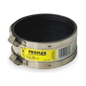 Shielded coupling trap, neoprene body with metal bands