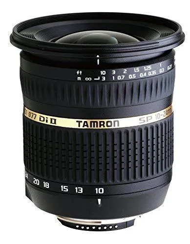 Tamron Tamron AF 10-24mm f/3.5-4.5 SP Di II LD Aspherical (IF) Pentax B001P camera lens — product photo
