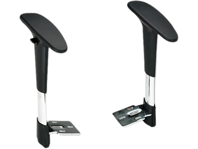 Safco Products Safco Products 3495BL Metro Extended Chair Adjustable Arm Kit Black 2/Pair — product photo