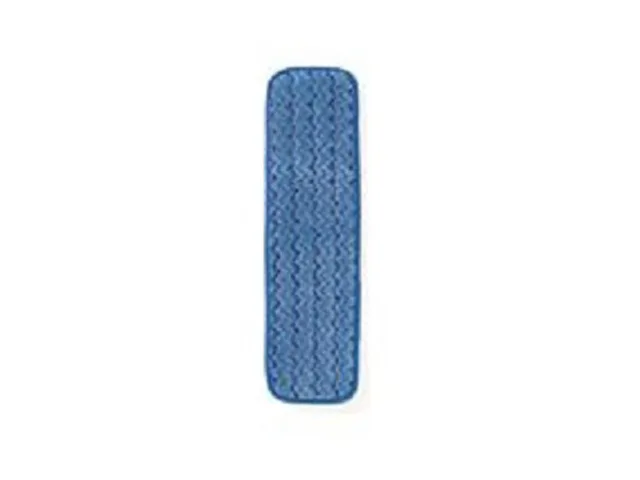 Rubbermaid Commercial Rubbermaid Commercial Q410BL 18" Microfiber Wet Mop Pad Blue — product photo