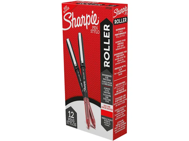 Sanford Sanford 2093226 roller pen 0.5 mm red ink and barrel — product photo