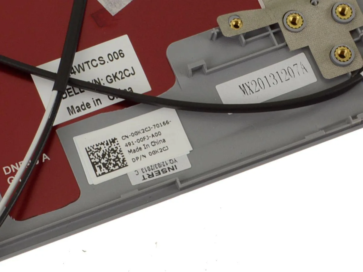 DELL DELL Inspiron 14 LCD Back Cover Lid Red GK2CJ 3421 3437 5421 5437 — product photo