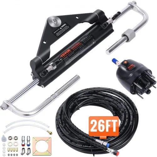 VEVOR VEVOR HSX-150HP Hydraulic Outboard Steering Kit 150HP — product photo