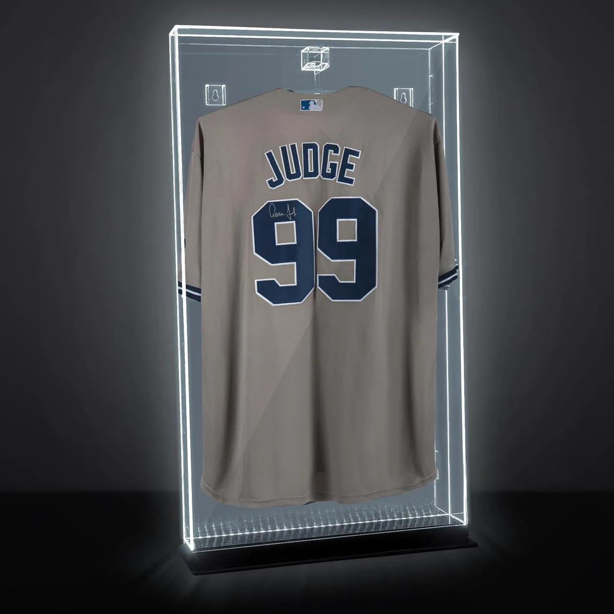 OnDisplay OnDisplay Lux UV Locking Acrylic Jersey Display Case 42x23.5x3.3 in with LED Lights and Remote Control — product photo