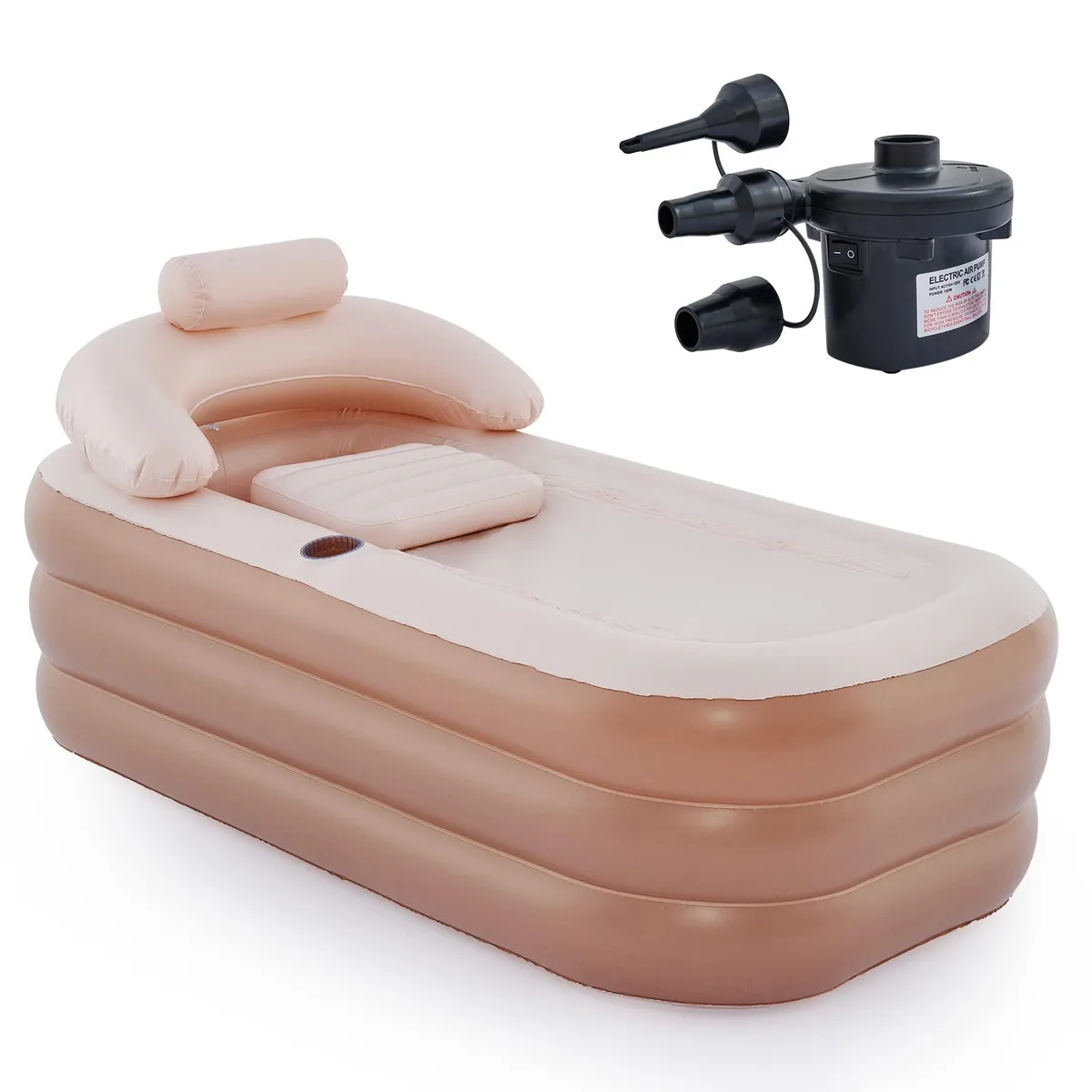 Swan Inflatable Bathtub 2 Tea Green 72 in 26.4 L — product photo