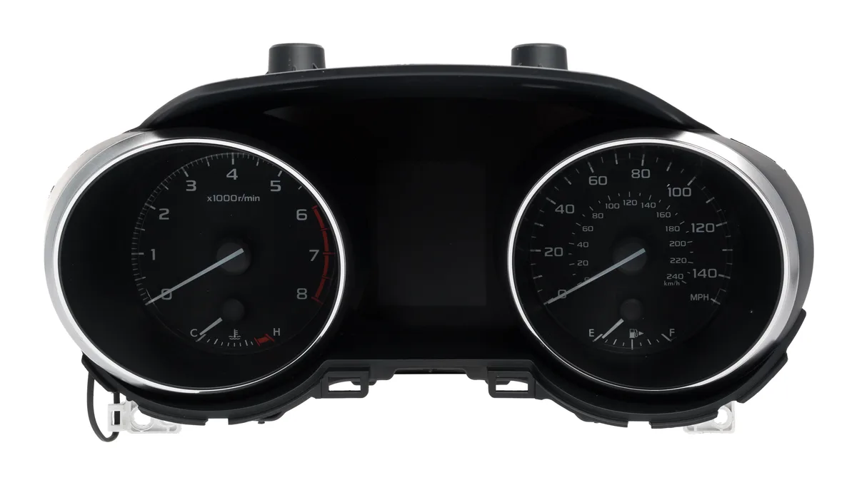 1 Factory Radio 1 Factory Radio 85002AL61A MPH Speedometer Instrument Gauge Cluster 2017 Subaru Legacy — product photo