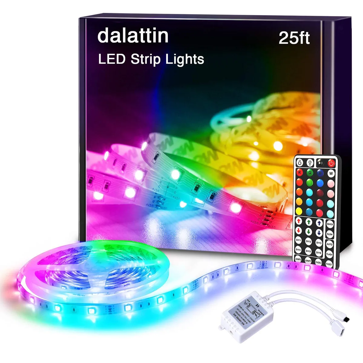  dalattin TC50717544R-RA01 25 ft RGB LED Light Kit — product photo