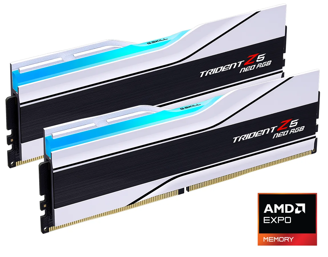 G.SKILL G.SKILL F5-6000J2836G16GX2-TZ5NRW 32GB (2 x 16GB) DDR5 6000 CL28 desktop RAM — product photo