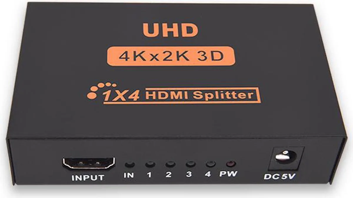 Vszerda Vszerda HDMI Splitter 1x2 4K 30Hz HDMI 1.4a 3D Audio — product photo