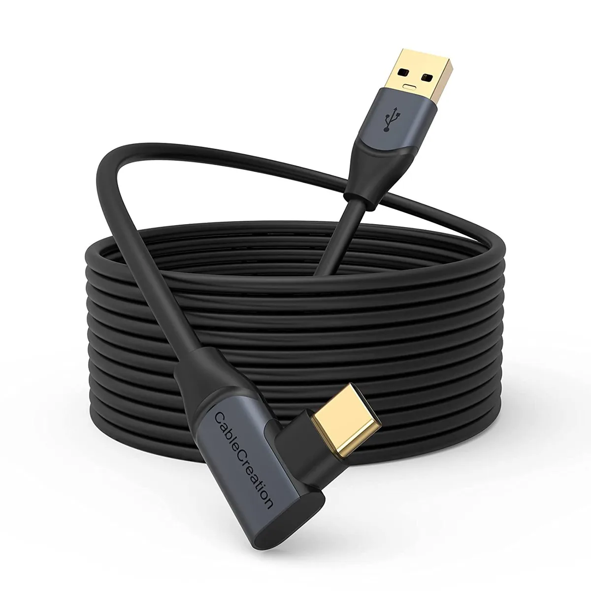 CableCreation CableCreation USB C Cable 10 FT 60W USB 3.2 Gen1 5Gbps 90° 130g — product photo