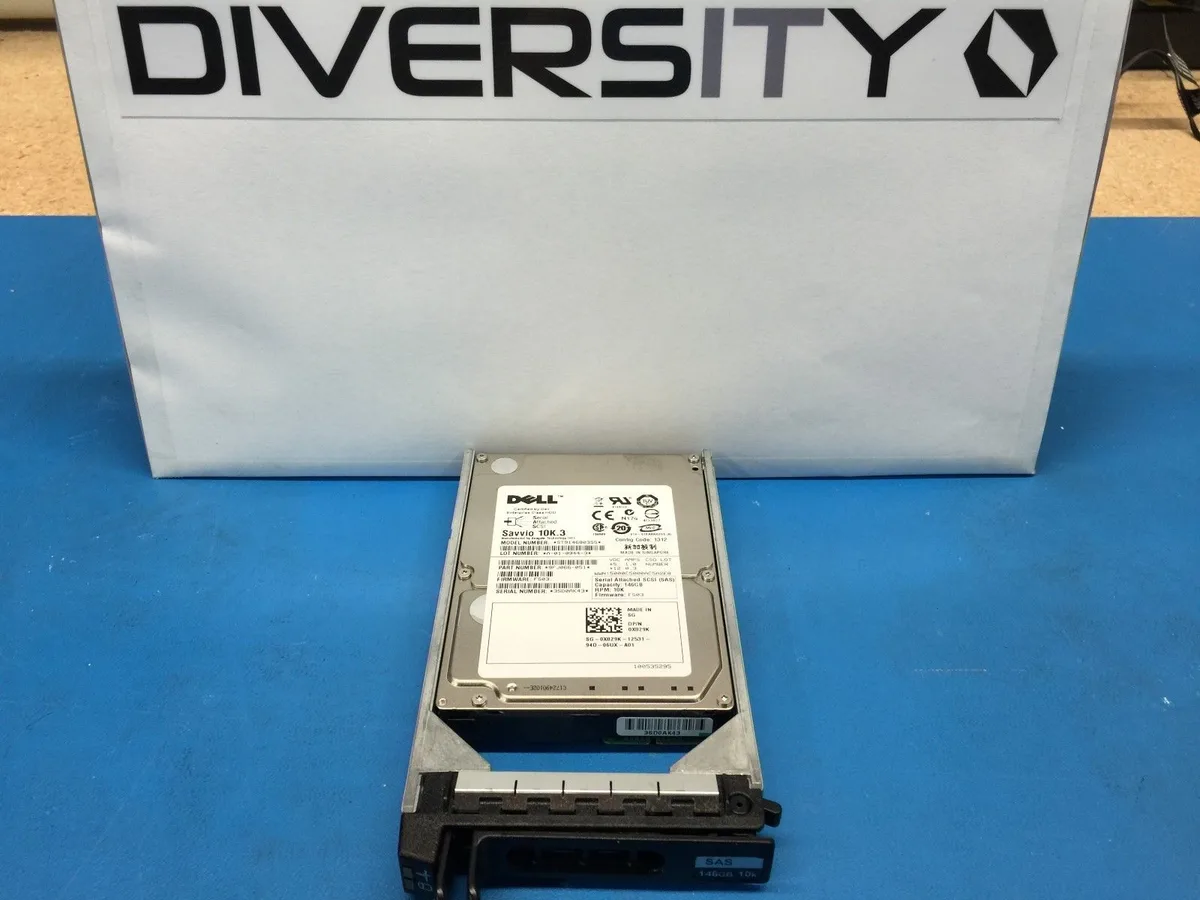 DELL DELL X829K 146 GB 2.5" SAS laptop hard drive — product photo