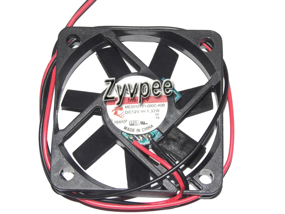 Zyvpee Zyvpee SUNON 5010 ME50101V1-000C-A99 12V 1.32W 2Wire 5cm case fan — product photo
