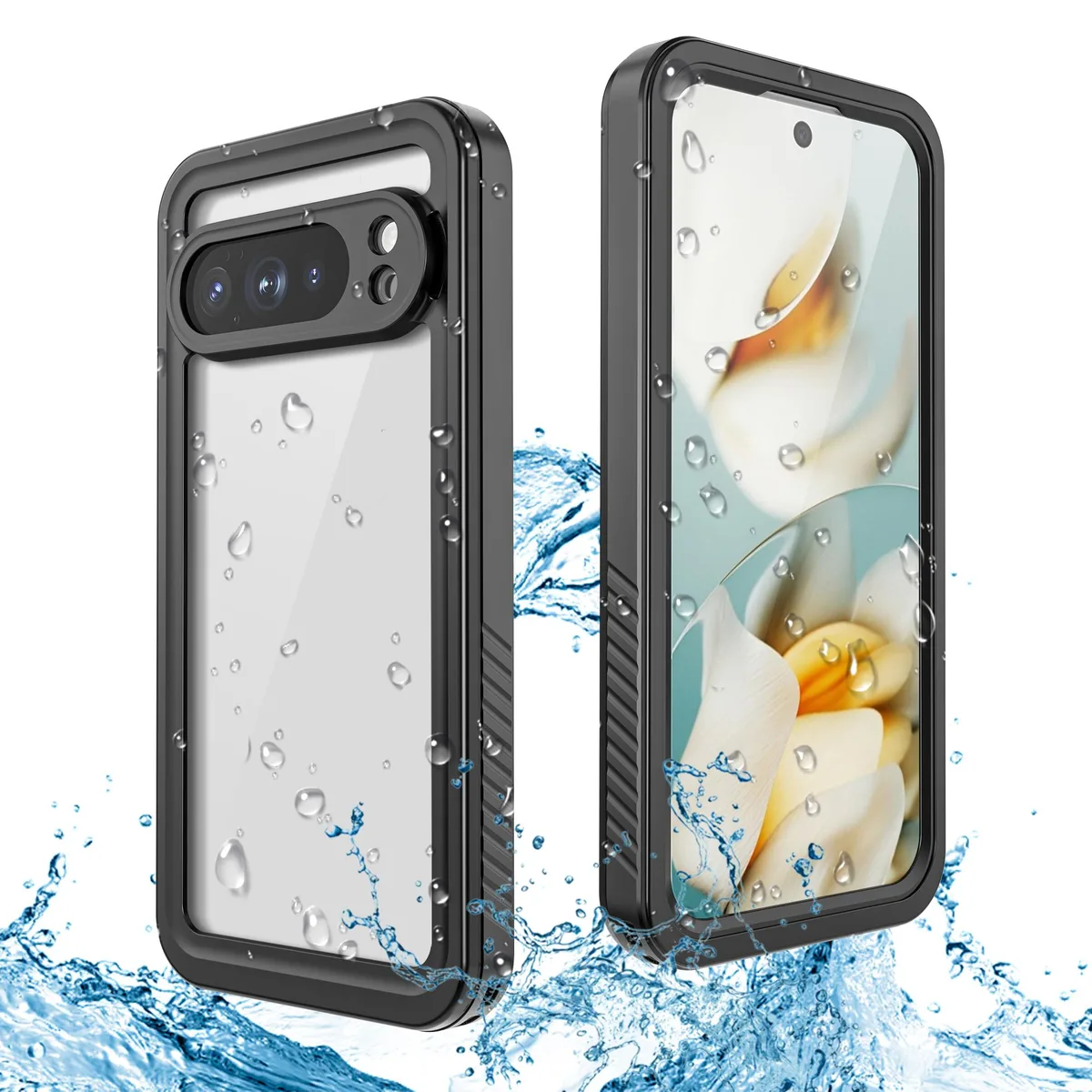 BONAEVER BONAEVER Waterproof Case for Google Pixel 10 Pro XL 6.8" 2025 Black — product photo