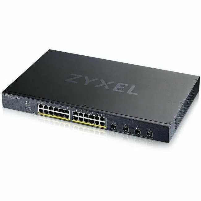 ZyXEL ZyXEL XGS1935-28HP 24-port PoE+ network switch with 4 10G uplinks — product photo