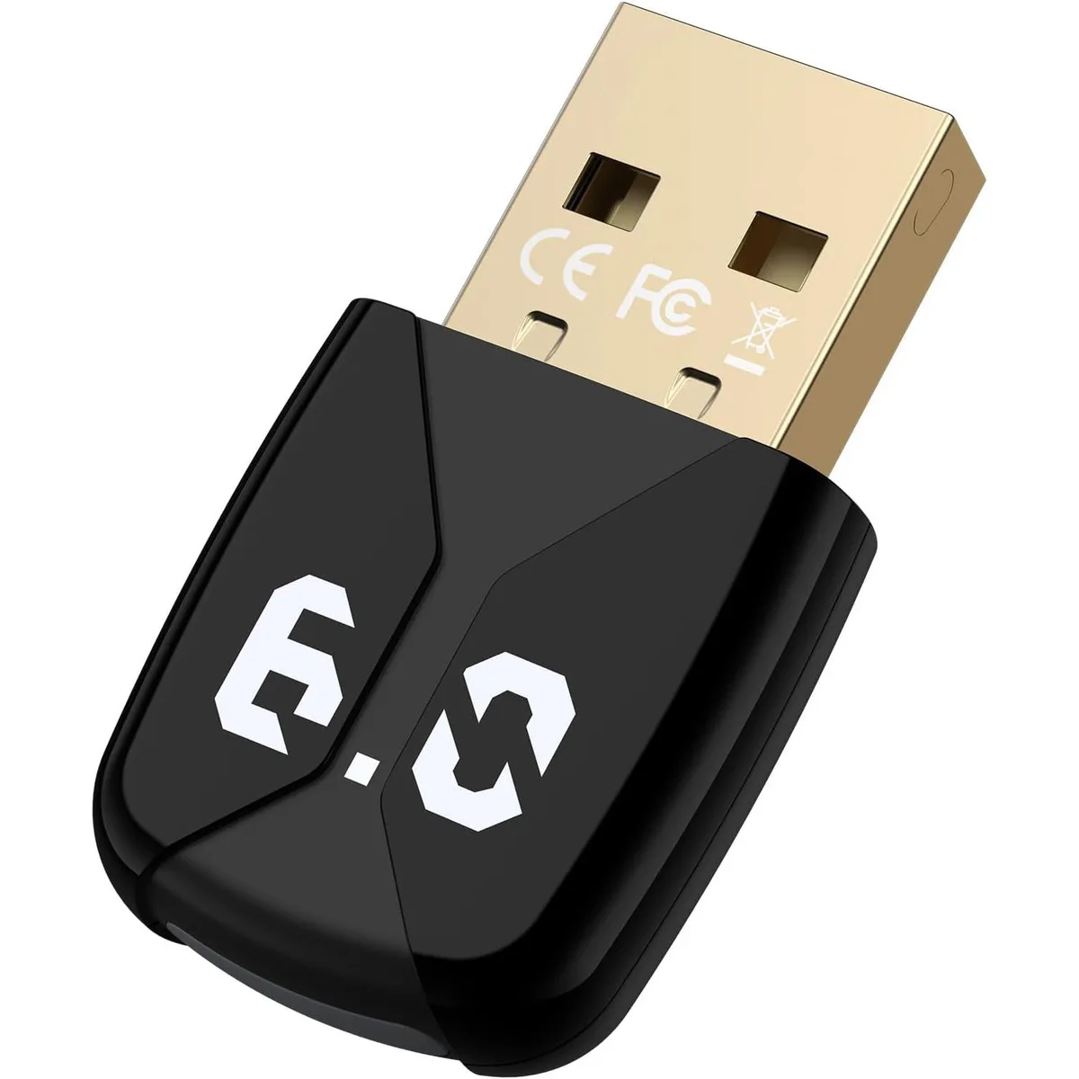 Hitoor Hitoor USB Bluetooth 6.0 Adapter Black — product photo