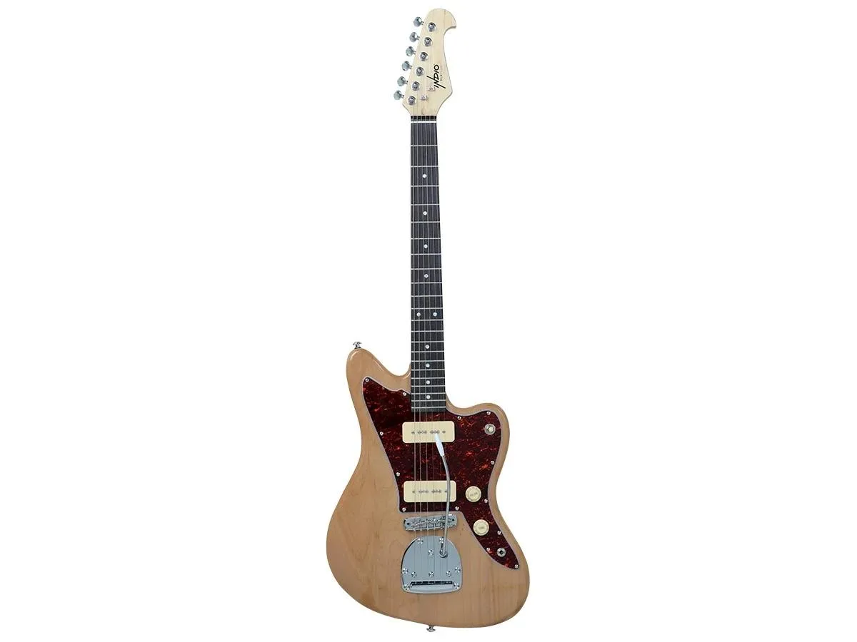 Monoprice Inc. Monoprice 610886 Indio OS40 DLX Plus Alder Electric Guitar Natural — product photo