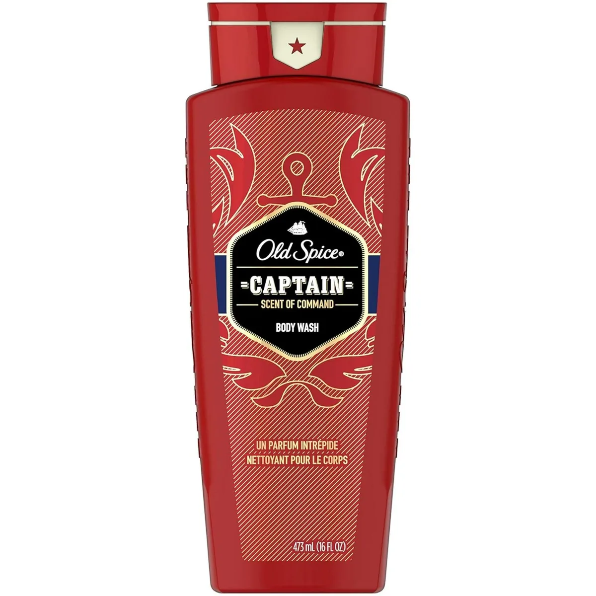Old Spice Old Spice OLDS-BW-CAPT-1601 Body Wash Captain 16 oz skin care — product photo