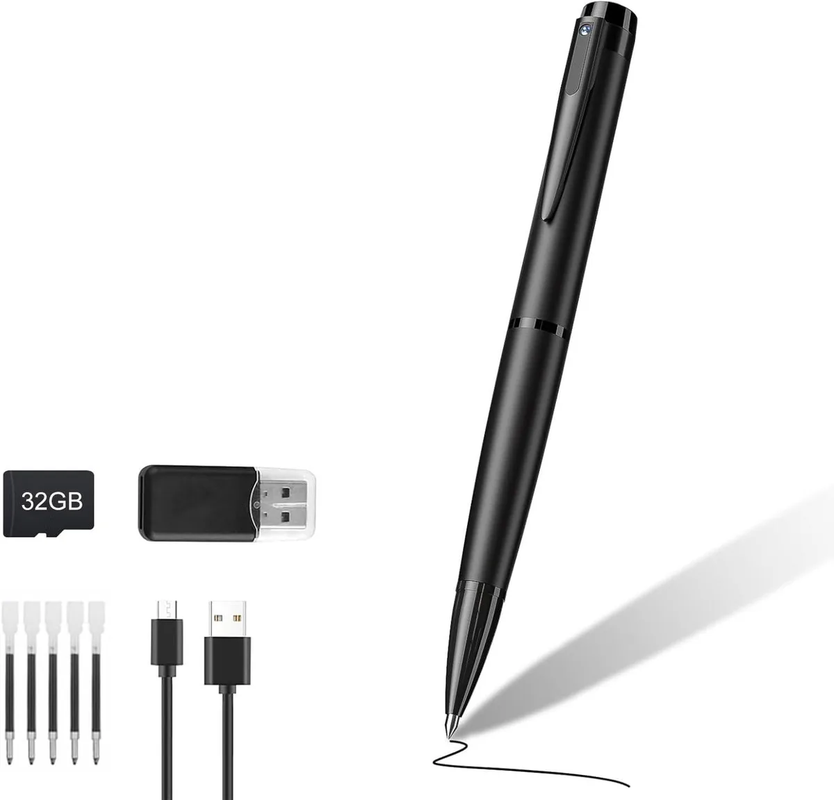  LOREX BE08 1080p Pen Camera 32GB 150 min — product photo