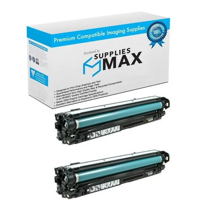 SuppliesMax SuppliesMax CNM2652B001_2PK Black Toner Cartridge 2 Pack 7000 Pages — product photo